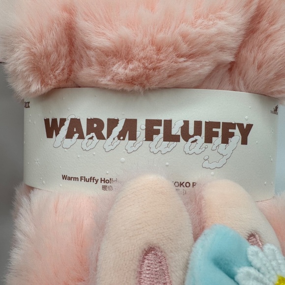 Pop Land Winter Fluffy Holiday Series -- Mokoko Plush Scarf - Picture 3 of 5